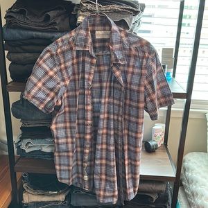 COASTAORO PLAID SHIRT SHORT SLEEVE